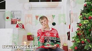 Jimmy pranks stepmom miss raquel who teaches fucking lesson on sofa