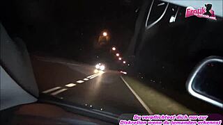 my exgf blowjob in car drivin... she swallowed it all!!