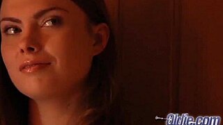 sauna teen 18+ rides old cock blows it deep swallows cum