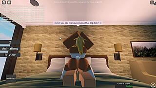 Roblox Slut Deepthroats Monster Cock Before Hard Ride