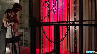 What if cute teen slave's hairy pussy gets toy-tormented by two bdsm pervs?