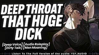 ROUGH BOYFRIEND FACE FUCKS WITH DIRTY TALK SLAPS!