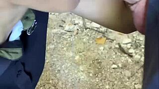 18yo flashes publicly then rides cowgirl casually