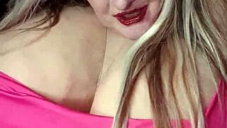 Susi flaunts huge boobs sucking BBC toy