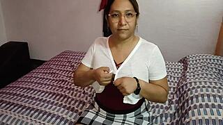 Teacher's Day shakes ass rides cowgirl style