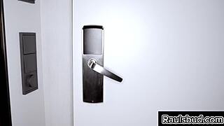 Think Lena Coxx can handle two monster cocks dominating her?