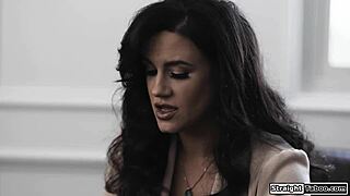 big tits milf sucking hubby's bbc fresh from teen pussy 😈👅