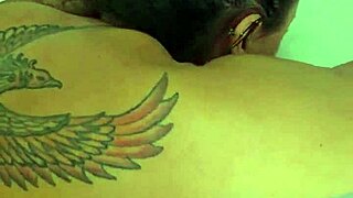 kalena mitrak tans bedroom bent over big ass takes fan cock doggystyle