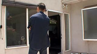 Husband Watches Cheating Hotwife AJ Estrada Fuck