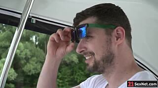 Russian Petite With Small Tits Takes Anal On Yacht