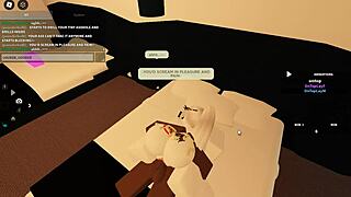 i'm obsessed with roblox slut wrecked by monster bbc creampie