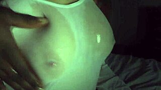 Beautiful Oily 18-Year-Old Teen Rides Monster Big Black Cock