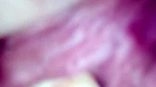 close up view of my wet pussy solo play