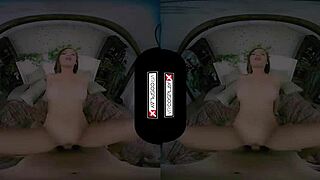 poison ivy cosplay vr redhead pussy smashed by monster cock!!