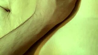 detailed deep navel exploration with her sexy natural tits and belly massage