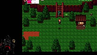 Milf Teen Worship Monster Cock Through Gloryhole in Zombie Retreat