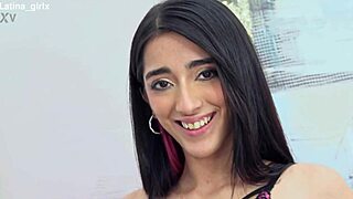 wanna see lunita galactica's tight latina ass take double penetration balls deep?