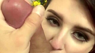 beautiful librarian craves big dick suck for first time... brad newman delivers 🍆👓