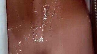 i caught stepsis showering her perfect body natural tits sexy ass