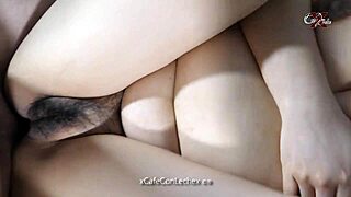 WATCH! Fat Cheating Wife Chats Boyfriend While I Anal Creampie Her Ass!