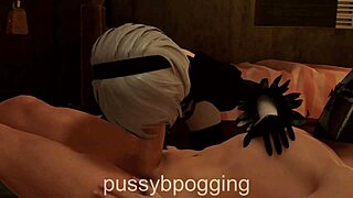 She takes that huge monster cock deep in her big ass.