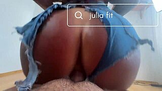 brazilian fitness slut tears shorts in brutal anal fisting but asshole holds tight