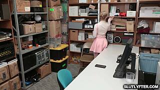 athena screams as guy rips her clothes pounds twat from behind