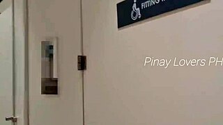 step sis seduces bro in public fitting room... deepthroat doggy outdoor scandal! 😈🍆