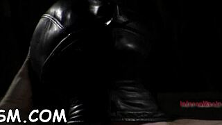 Bound hottie punished rough in bdsm with ropes and slave play 😈🔗💥