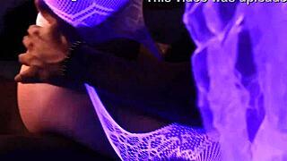 lingerie milf licks bbc close up before rough doggystyle pussy stretch by monster black cock