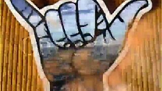 she's this ghetto ebony bbw bent over for close-up doggystyle pounding in her fat ass