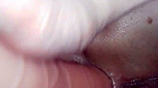 damn this sexy brunette amateur takes my fist deep in her ass ugh