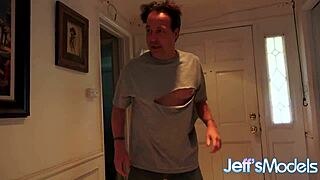 fat crystal blue anal slut begs huge cock stuffing both chubby holes