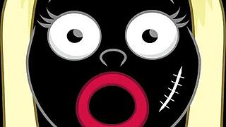 damn ebony bbw delotta brown's huge natural tits bounce as she gets dicked down hard