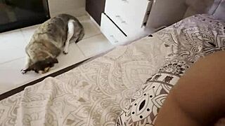 horny latina big ass slut begs for rough pounding cum