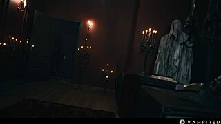 wanna see cosplay lesbian vampires in bdsm leather dominating with pussy eating?