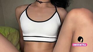 Affectionate trans perfect ass craves deep anal pounding