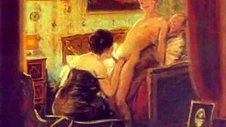 Vintage Erotic Art Collection Antique Retro Scenes!