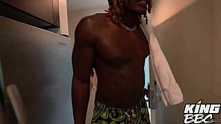 Dropping huge bbc in petite redhead's tight pussy outdoors