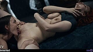 josephine jackson, why's your lesbian pussy squirting from alien parasite while i dominate your face sitting and scissoring?