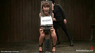 rough torment hits this japanese slave hard and deep