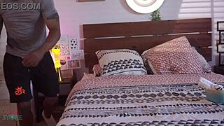 andy stone guides cuban friend to interracial fun with kourtney love