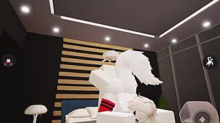 fox girl bends over for rough doggystyle pounding and tit-bouncing rides ending in cumshot